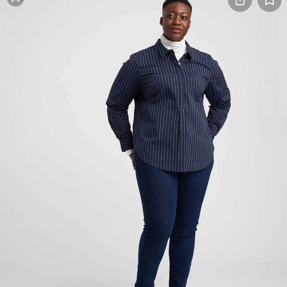 NWT Universal Standard Elbe Shirt L 22/24 US$88 - Picture 2 of 4